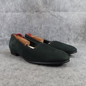 Easy Spirit Shoes Womens 6.5 Loafer Pump Leather Classic Black Slipper Career AA